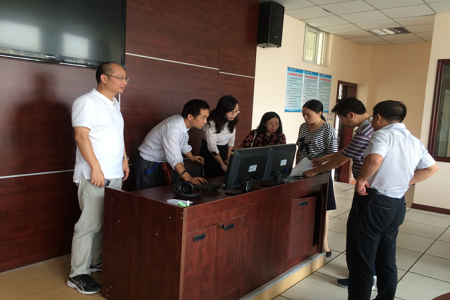 上海立信会计金融学院beat365中文官方网站来beat365官网考察交流